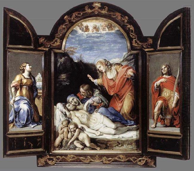 CARRACCI, Annibale Triptych china oil painting image